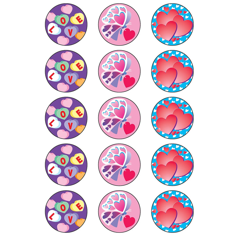 TREND Valentine's Day/Cherry Stinky Stickers, 60 Per Pack, 6 Packs (T-928-6)