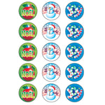 TREND Christmas/Peppermint Stinky Stickers, 60 Per Pack, 6 Packs (T-932-6)