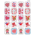 Teacher Created Resources Valentines Day Stickers, 120/Pack, 12 Packs (TCR1258-12)