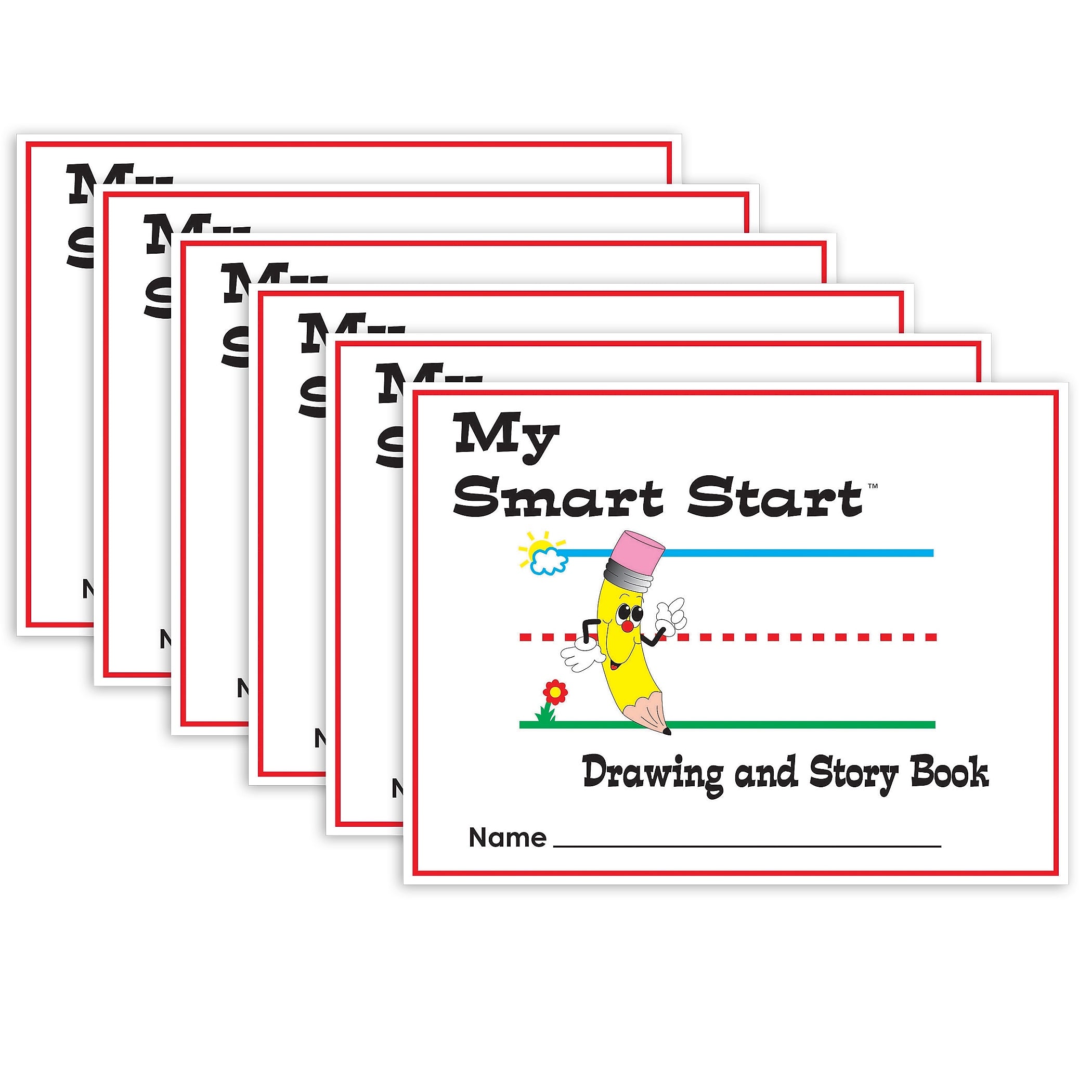Teacher Created Resources Smart Start Handwriting Series Journals, Pack of 6 (TCR76519-6)