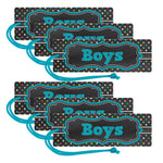 Teacher Created Resources Chalkboard Brights Magnetic Boys Pass, Pack of 6 (TCR77278-6)