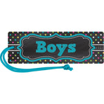 Teacher Created Resources Chalkboard Brights Magnetic Boys Pass, Pack of 6 (TCR77278-6)