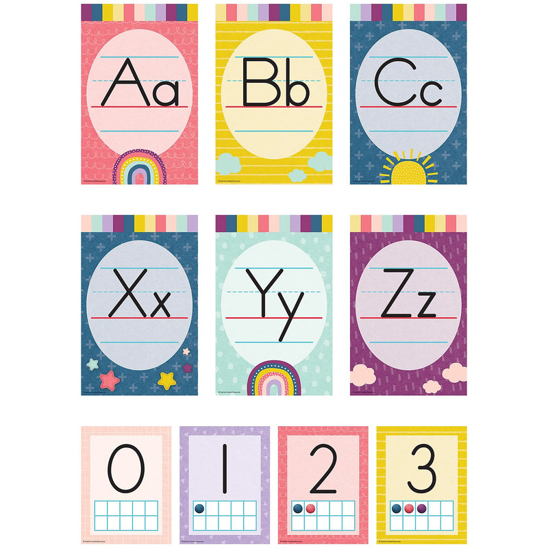 Teacher Created Resources Oh Happy Day Alphabet Bulletin Board Set (TCR9020)