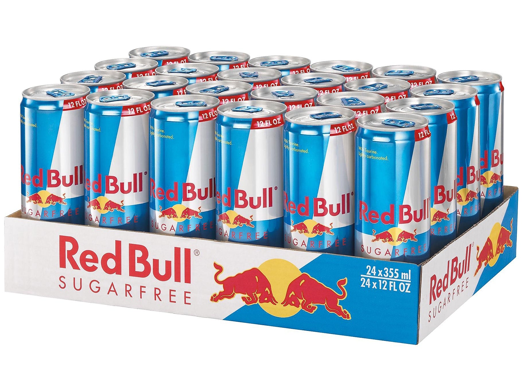 Red Bull Sugarfree Energy Drink, 12 Fl. Oz., 24 Cans/Carton (RB4817)