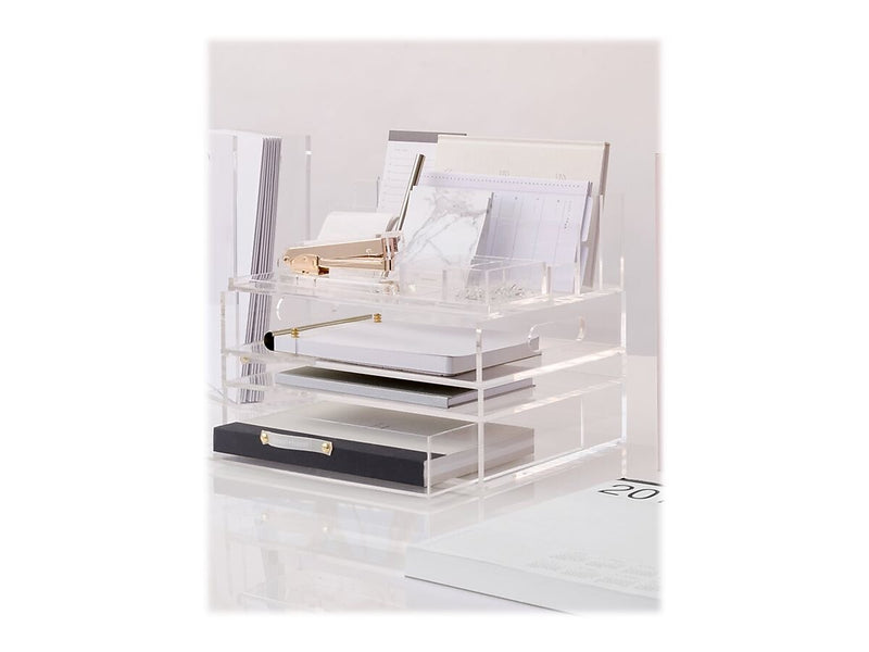 Russell+Hazel Collator with Valet, Clear Acrylic (31382)