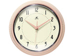 Infinity Instruments Round Retro Wall Clock, 9.5" (10940RB)