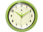 Infinity Instruments Round Retro Wall Clock, 9.5" (10940AN)