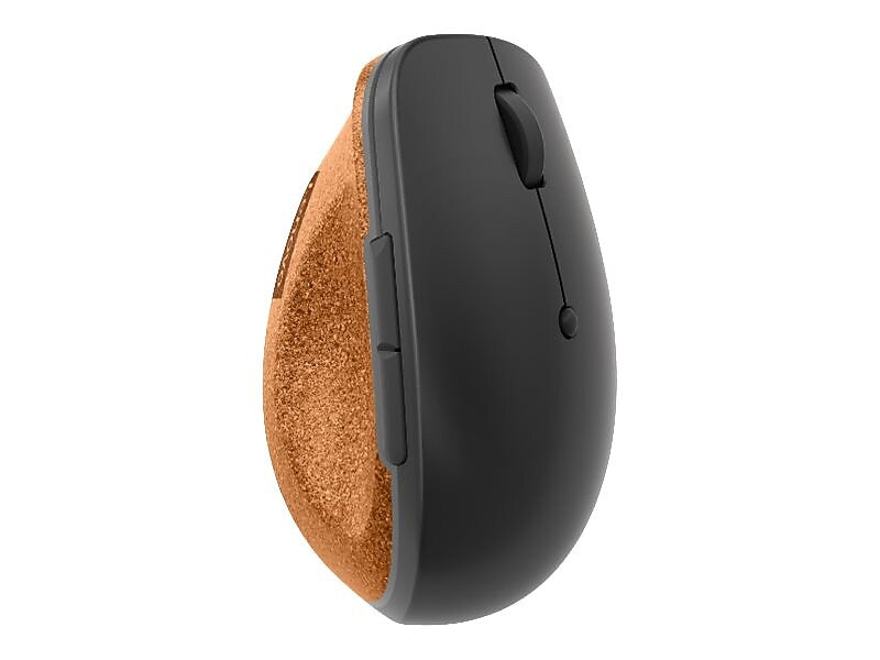 Lenovo Go Wireless Ergonomic Vertical Optical Mouse, Storm Gray/Cork (4Y51C33792)