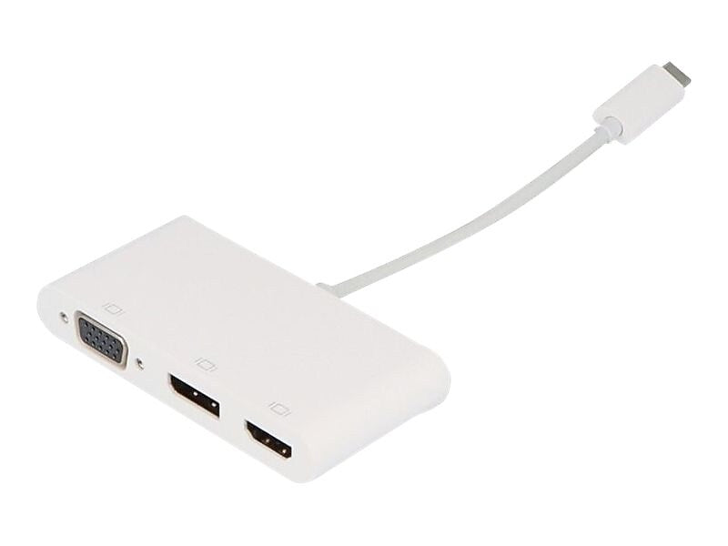 VisionTek Display Port Audio/Video Monitor Cable, White (901433)