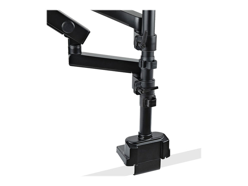 StarTech.com Adjustable Dual Mounting Kit, Up to 32" Monitor, Black (ARMDUALPIVOT)