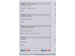 RE-FOCUS THE CREATIVE OFFICE Mini Password Book, Red (11004)