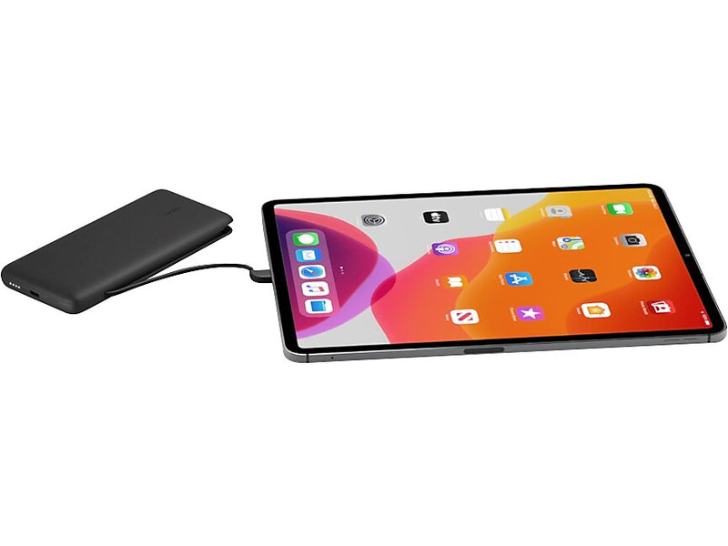 Belkin BOOST CHARGE Plus USB-C Power Bank with Cables, 23W, 10000 mAh, Black (BPB006BTBLK)