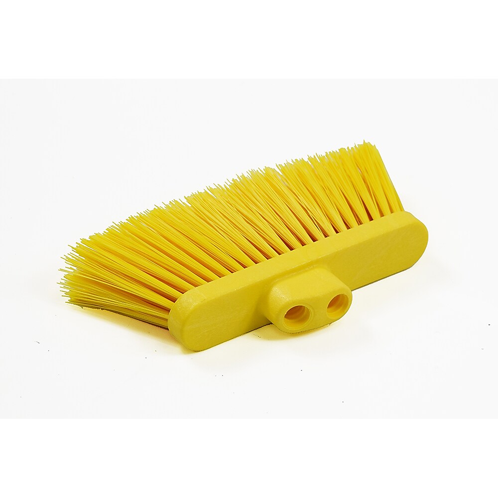 Malish Yellow Angle Broom Head (055940) – For use with 48” Yellow Fiberglass Handle