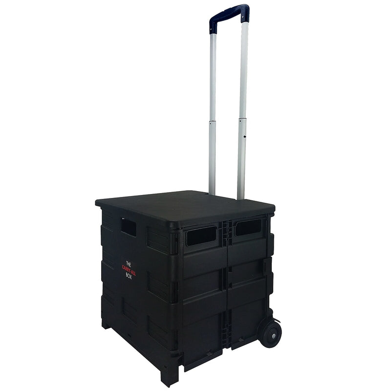 Elama Plastic/Poly Mobile Utility Cart, Charcoal Gray (935102827M)