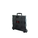 Elama Plastic/Poly Mobile Utility Cart, Charcoal Gray (935102827M)