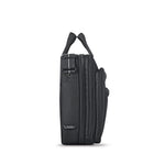 Solo New York 17.3" Laptop The City Laptop Briefcase, Black Polyester (CLA314-4)