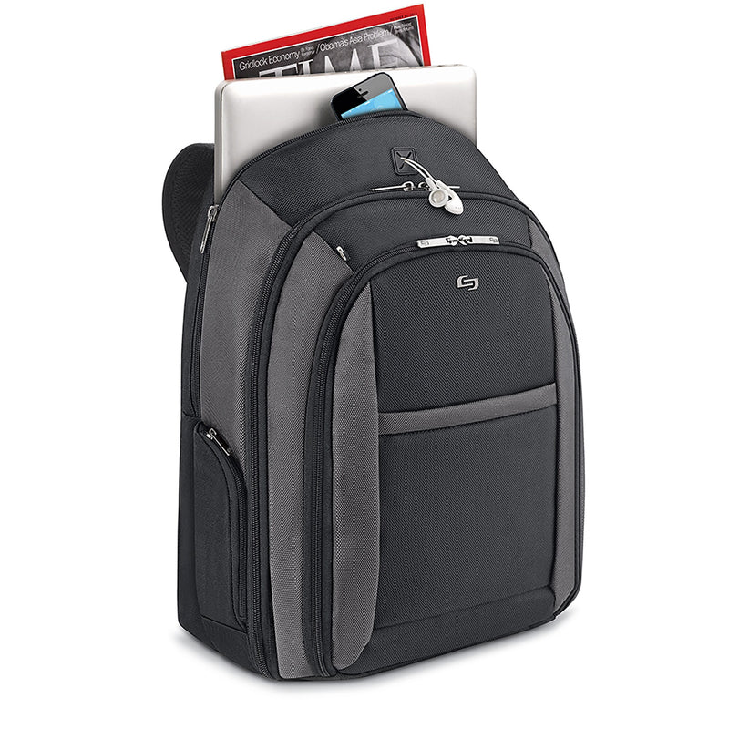 Solo New York Pro CheckFast Laptop Backpack, Black (CLA703-4)
