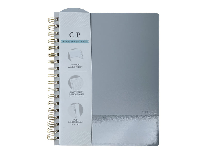 Carolina Pad Professional Notebook, 7.88" x 9.94", Narrow Ruled, 100 Sheets (13054)