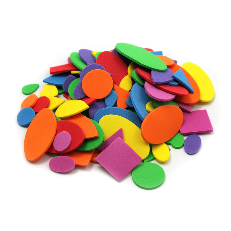 CLI Assorted Foam Shapes, 264/Pack, 12 Packs (CHL70526-12)
