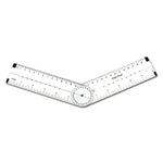 Learning Advantage™ Angle Measurement Ruler, Pack of 6 (CTU7752-6)