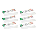 Pacon Dry Erase Sentence Strips, 3" x 12", White, 30 Per Pack, 6 Packs (PAC5187-6)