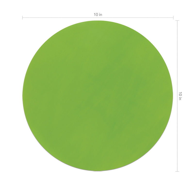 Pacon Self-Stick Dry Erase Circles, 10" Diameter, Assorted Colors, 10 Pieces (PACAC9012)