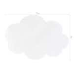 Pacon Self-Stick Dry Erase Clouds, 7" x 10", White, 10 Pieces (PACAC9014)
