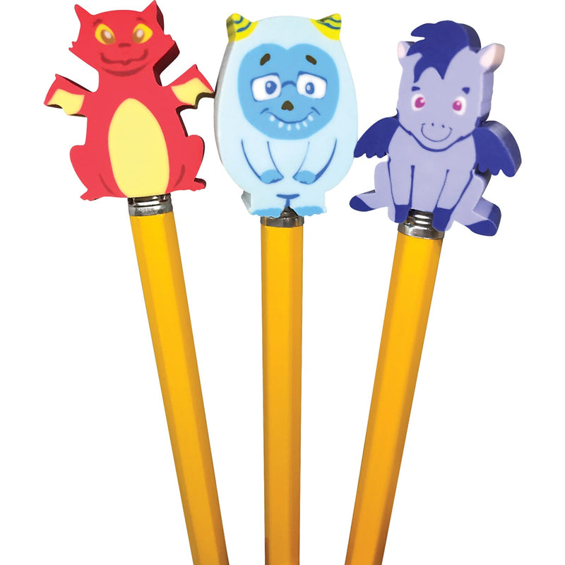 Teacher Created Resources Whatsits Collectable Mystery Packs: Fantasy Friends Erasers, 20/Pack, 2 Packs (TCR20344-2)