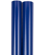 JAM Paper Wrapping Paper, 25 Sq. ft. x 30", Royal Blue, 2/Pack (165S25RBA)