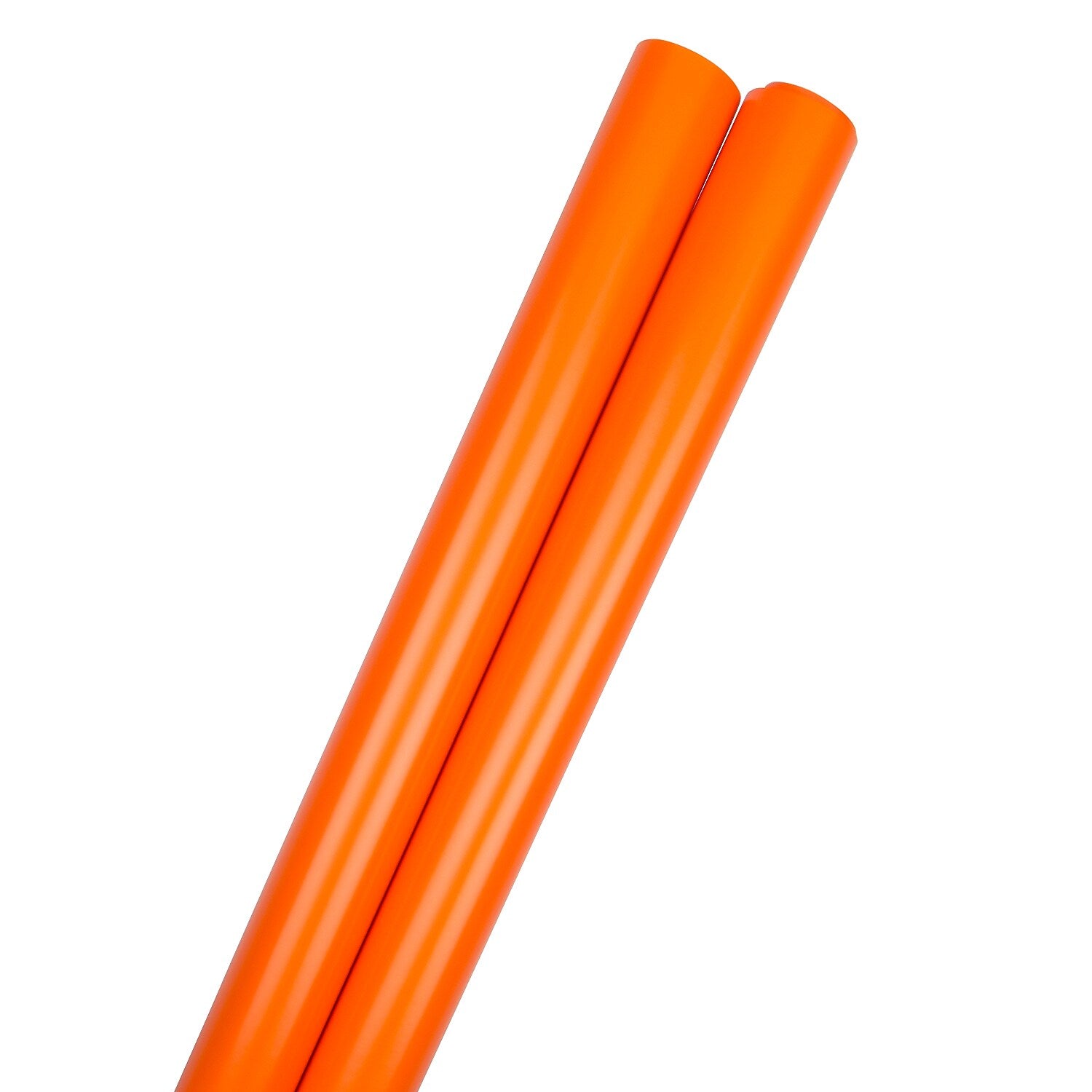 JAM Paper Wrapping Paper, 25 Sq. ft. x 30", Orange, 2/Pack (165S25ORG)