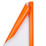 JAM Paper Wrapping Paper, 25 Sq. ft. x 30", Orange, 2/Pack (165S25ORG)