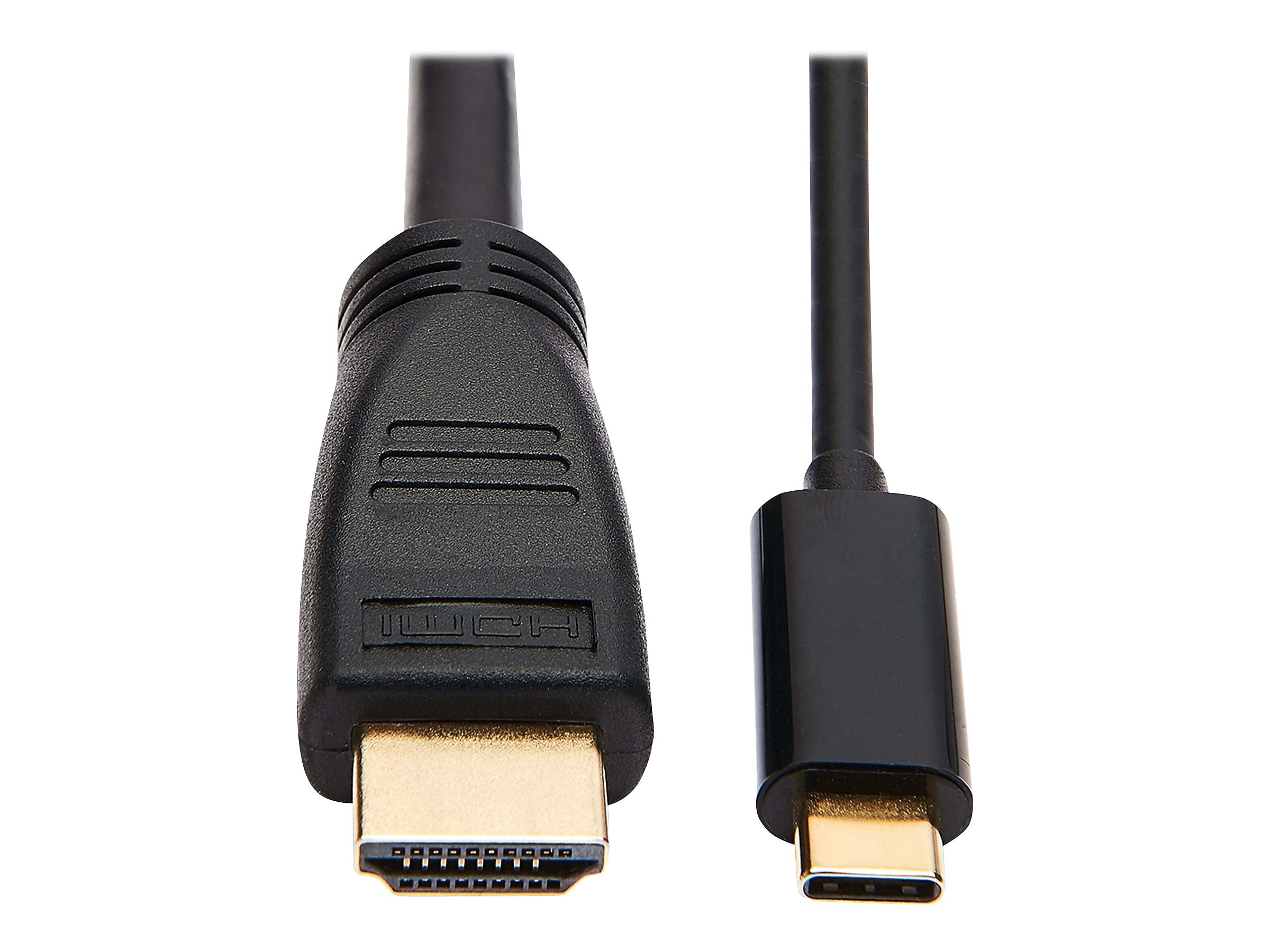 Tripp Lite 6' HDMI to USB C Audio/Video Cable, Black (U444-006-H4K6BM)