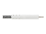 Tripp Lite Lightning USB Cable for Most Smartphones, Black/White (M102-010-HD)