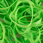 JAM Paper Multi-Purpose #64 Rubber Bands, 3.5" x .25", Non-Latex, Green, 100/Pack (33364RBGR)