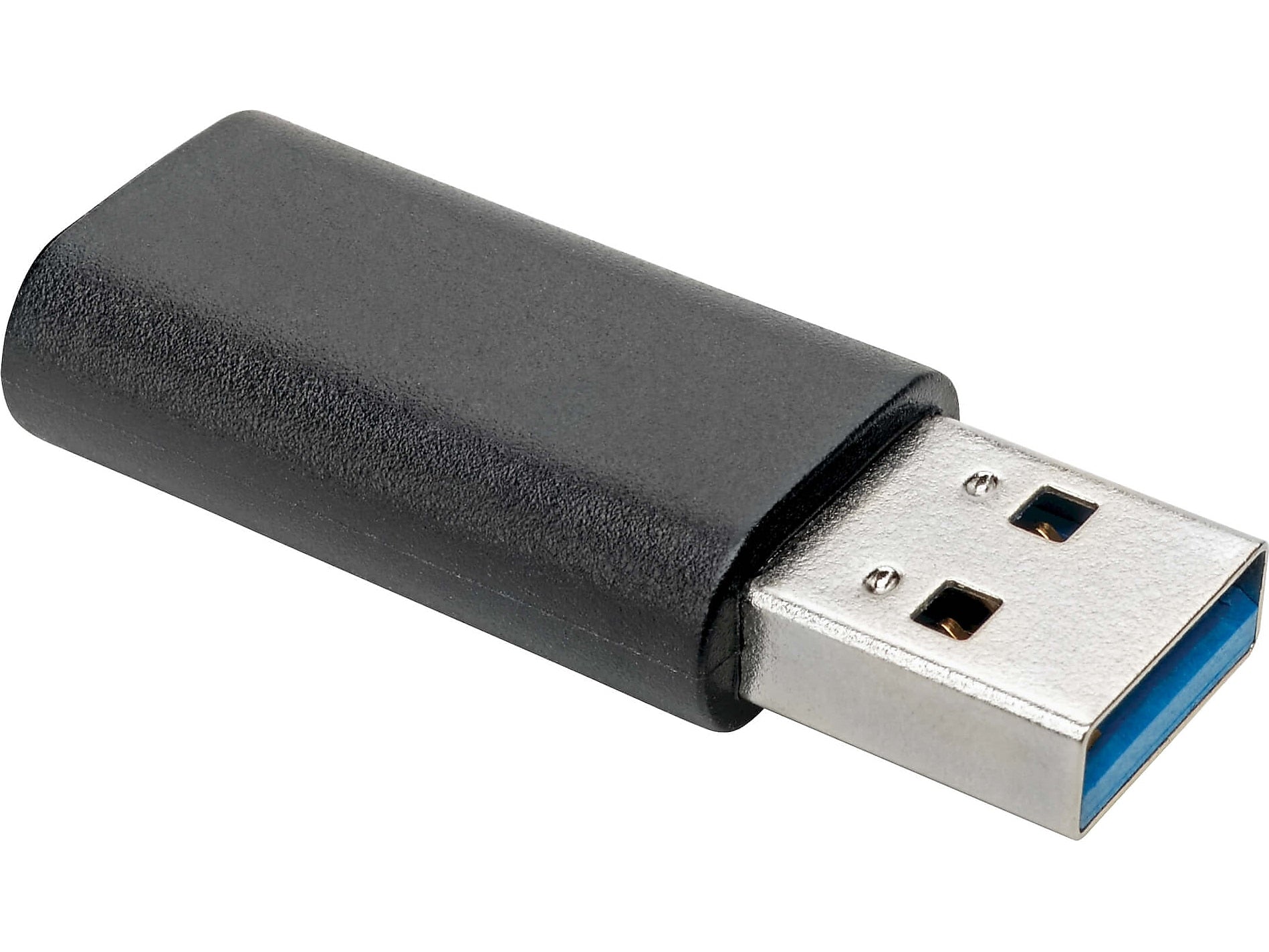 Tripp Lite USB-C to USB-A Adapter, Female to Male, Black (U329-000)