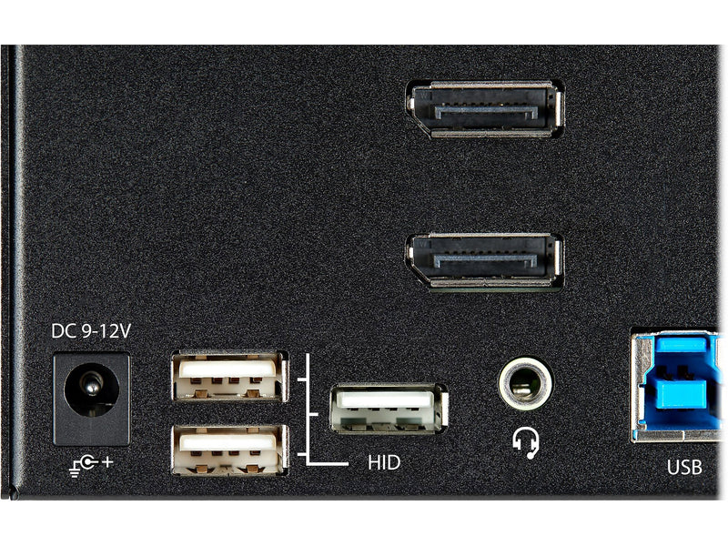 StarTech SV231TDPU34K DisplayPort KVM Desktop Switch