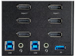 StarTech SV231TDPU34K DisplayPort KVM Desktop Switch