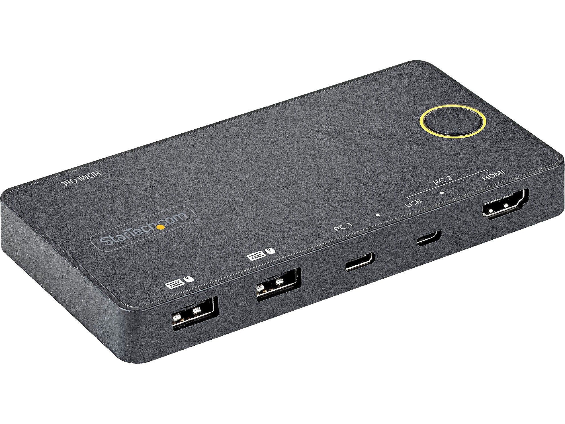 StarTech Unmanaged Switch, Black (SV221HUC4K)