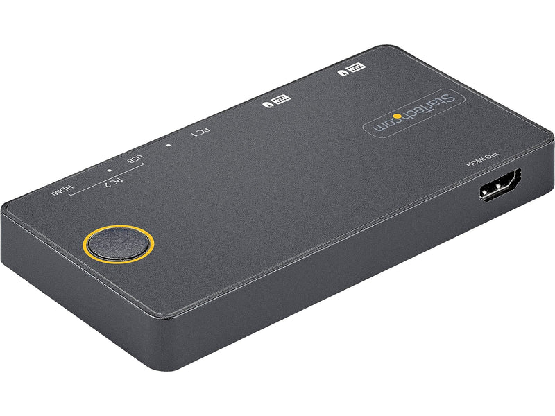 StarTech Unmanaged Switch, Black (SV221HUC4K)