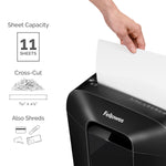 Fellowes Powershred LX70 11-Sheet Crosscut Personal Shredder (4402901)