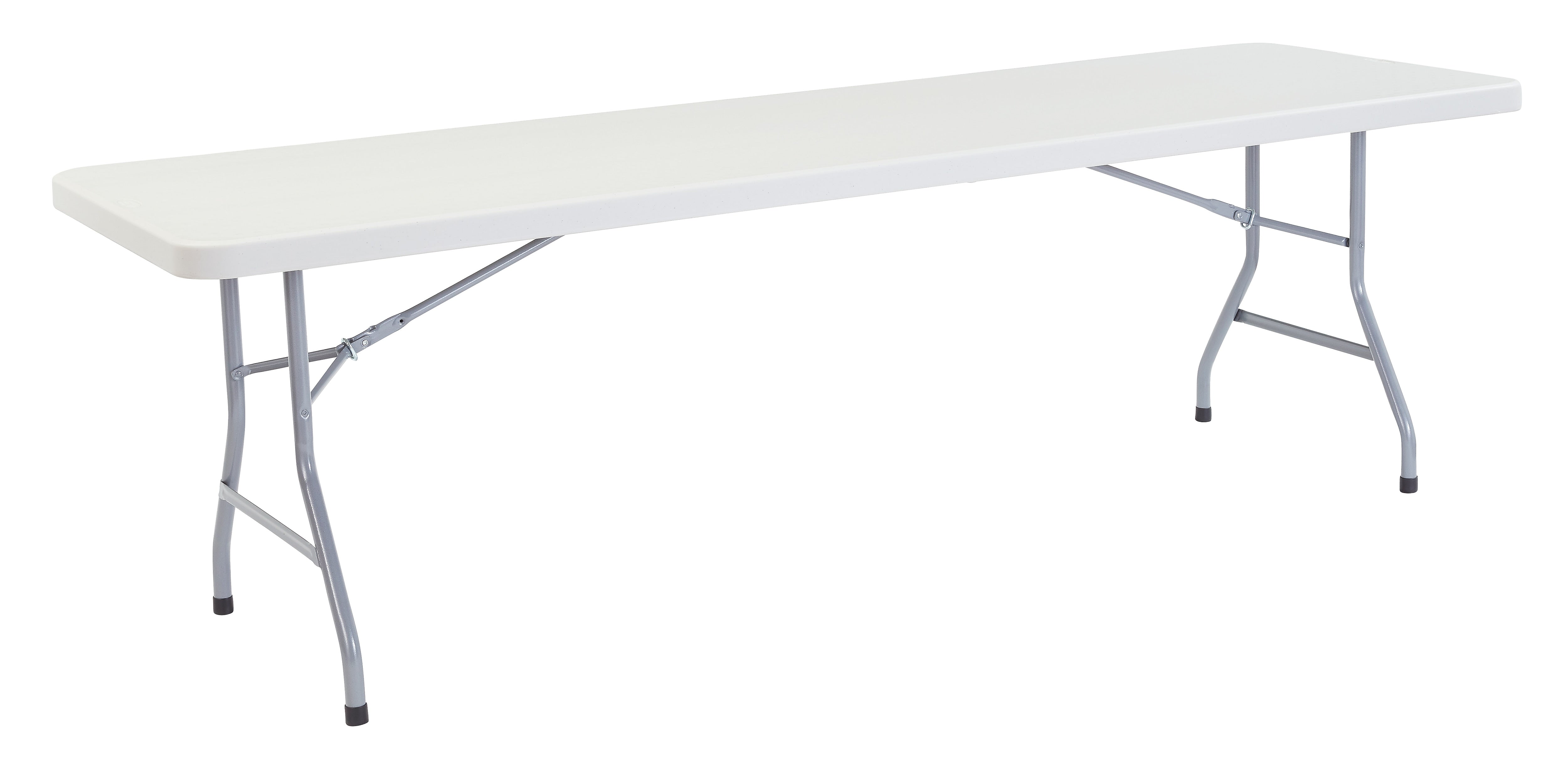 NPS® BT3000 Heavy Duty Folding Table, 30" x 96", Speckled Gray (BT30601)