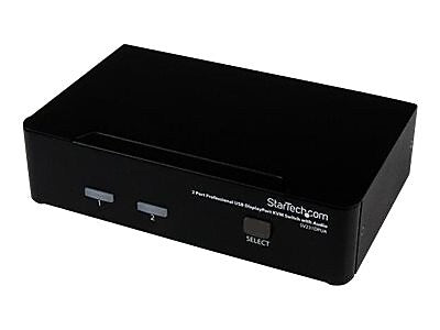 StarTech SV231DPUA 2-Port DisplayPort Professional KVM Switch with Audio