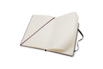 Moleskine 1-Subject Professional Notebook, 3.5" x 5.5", Narrow Ruled, 96 Sheets, Black (701009)