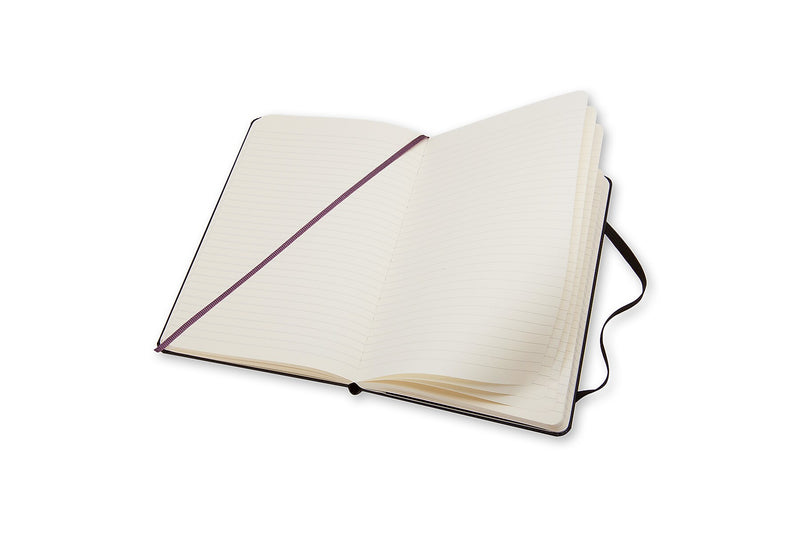 Moleskine 1-Subject Professional Notebook, 3.5" x 5.5", Narrow Ruled, 96 Sheets, Black (701009)