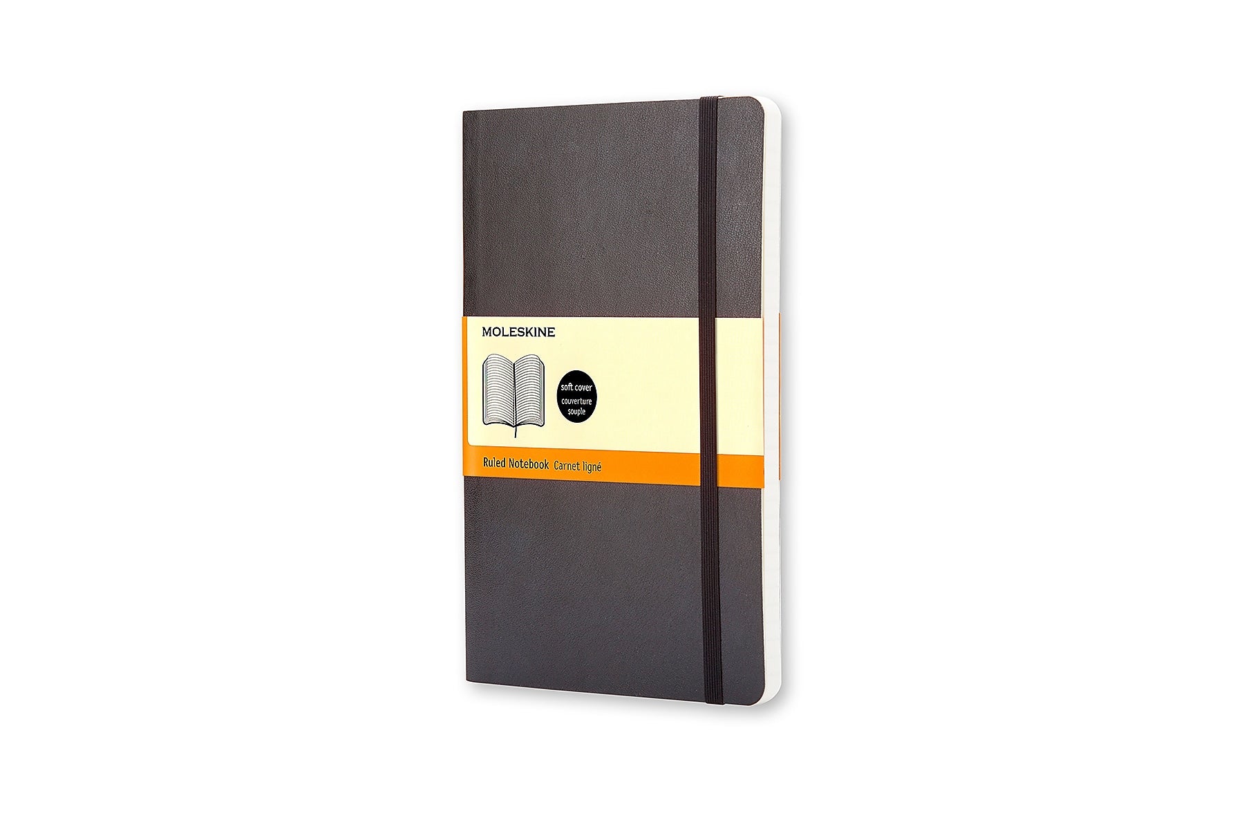 Moleskine Classic 1-Subject Professional Notebooks, 3.5" x 5.5", College Ruled, 96 Sheets, Black (707100)