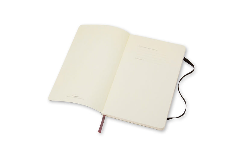 Moleskine Classic 1-Subject Professional Notebooks, 3.5" x 5.5", College Ruled, 96 Sheets, Black (707100)