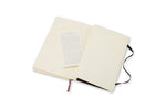 Moleskine Classic 1-Subject Professional Notebooks, 3.5" x 5.5", College Ruled, 96 Sheets, Black (707100)