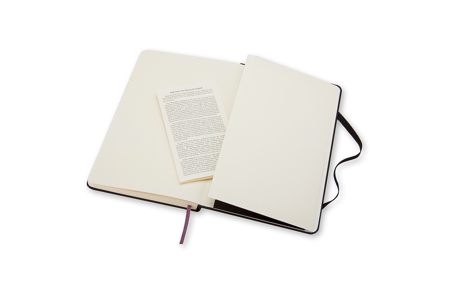 Moleskine Professional 1-Subject Professional Notebook, 5" x 8.25", College Ruled, 96 Sheets, Black (701122)