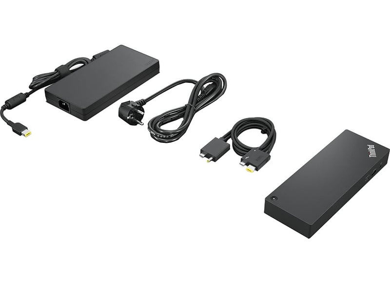 Lenovo ThinkPad Thunderbolt 4 WorkStation Dock Universal Docking Station for USB-C/Thunderbolt Laptop (40B00300US)