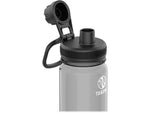 Takeya Tritan Plastic Water Bottle, 24 oz., Stormy Black (50404)